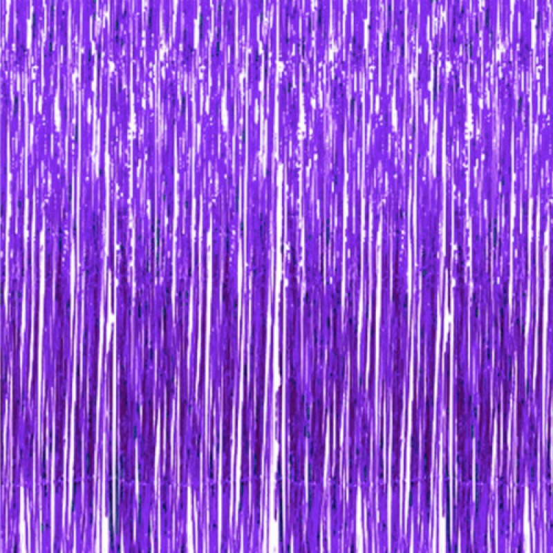 Foil Curtain - Purple